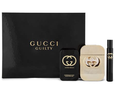 gucci guilty set for him|gucci guilty women gift set.